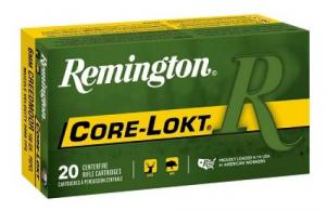 Remington R6CM01 Core-Lokt 6mm Creedmoor 100 GR Core-Lokt Pointed Soft Point 20 Box - R6CM01