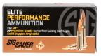 Sig Sauer E65CH120 Elite Copper Hunting 6.5 Creedmoor 120 gr Jacketed Hollow Point (JHP) 20 Bx/ 10 Cs