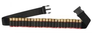 Shotgun Shell Adjustable Belt Black 25 Shotshells - 00680