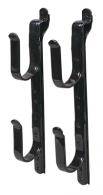 Metal Gun/Tool Rack Adjustable Black - 18500 Metal Gun/Tool Rack Adjustable Black - 18500