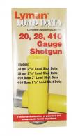 Load Data Book 16, 20, 28 Gauge, .410 Bore - 9780002 Load Data Book 16, 20, 28 Gauge, .410 Bore - 9780002