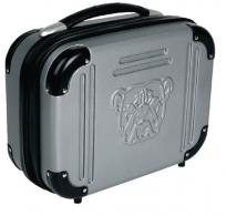Grey Molded Double Pistol Case With TSA Lock 9x12x5 Inches - BD580