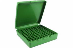P-100 Fliptop Box .45 ACP/10mm/.40 S&W/.41 AE Green - P-100-45-10 P-100 Fliptop Box .45 ACP/10mm/.40 S&W/.41 AE Green - P-100-45-10