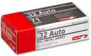 AMS 32ACP 71GR FMJ 50/20 BRASS CASE - 32 AMS 32ACP 71GR FMJ 50/20 BRASS CASE - 32