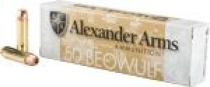 ALEXANDER AMMO .50 BEOWULF - AB350XTPBOX ALEXANDER AMMO .50 BEOWULF - AB350XTPBOX