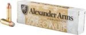 ALEXANDER AMMO .50 BEOWULF - AB400FPBOX ALEXANDER AMMO .50 BEOWULF - AB400FPBOX