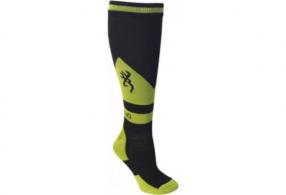 BG UNISEX BUCKEYE SOCKS M/L BLACK & GREEN CALF HEIGHT - A000284000204 BG UNISEX BUCKEYE SOCKS M/L BLACK & GREEN CALF HEIGHT - A000284000204