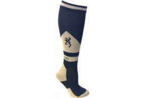 BG UNISEX BUCKEYE SOCKS M/L BLUE & TAUPE CALF HEIGHT - A000284040404 BG UNISEX BUCKEYE SOCKS M/L BLUE & TAUPE CALF HEIGHT - A000284040404