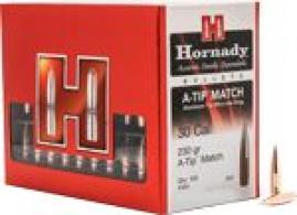 Hornady A-Tip Match 30 Cal 100Ct 230 Gr - 3091 Hornady A-Tip Match 30 Cal 100Ct 230 Gr - 3091