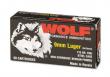 WOLF 9MM 115GR FMJ STEEL CASE - 919WFMJ WOLF 9MM 115GR FMJ STEEL CASE - 919WFMJ