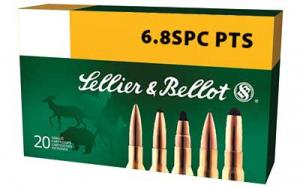 S&B 6.8SPC 110GR PTS 20/600 - SB68B S&B 6.8SPC 110GR PTS 20/600 - SB68B