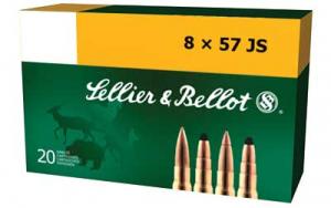 S&B 8X57 JS SPCE 196GR 20/400 - SB857JSB S&B 8X57 JS SPCE 196GR 20/400 - SB857JSB