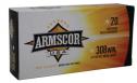 ARMSCOR 308 147GR FMJ 20/200 - FAC308-1N ARMSCOR 308 147GR FMJ 20/200 - FAC308-1N