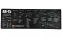 TEKMAT RIFLE MAT AR15 Black - R36-AR15 TEKMAT RIFLE MAT AR15 Black - R36-AR15