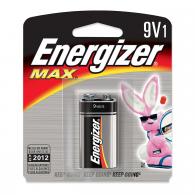 1 Pk, 9V, Energizer Max Battery - 522BP 1 Pk, 9V, Energizer Max Battery - 522BP