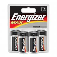 4 Pk, C Energizer Max Battery - E93BP-4 4 Pk, C Energizer Max Battery - E93BP-4