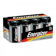 8 Pk, D Energizer Max Battery - E95FP-8 8 Pk, D Energizer Max Battery - E95FP-8