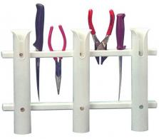 3-rod Deluxe Holderwith Tackle Rack - P03-063W 3-rod Deluxe Holderwith Tackle Rack - P03-063W