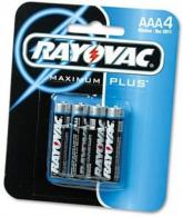 Rayovac Batteries Alkaline AAA 4ct - 824-4J Rayovac Batteries Alkaline AAA 4ct - 824-4J