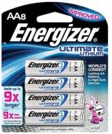 Ultimate Lithium AA Batteries 8ct - L91SBP-8 Ultimate Lithium AA Batteries 8ct - L91SBP-8