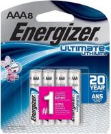 Ultimate Lithium Batteries AAA8 - L92SBP-8 Ultimate Lithium Batteries AAA8 - L92SBP-8