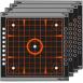 Allen Company EZ Aim Self-Adhesive Reflective Sight-In Grid Target 12"x12" Orange and Black 4 Pack - 15238 Allen Company EZ Aim Self-Adhesive Reflective Sight-In Grid Target 12"x12" Orange and Black 4 Pack - 15238