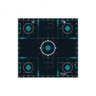 Allen GWG Splash Sight-In Grid Target 12" x 12" Black/Indigo 5 Pack - 15280
