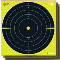 Allen Company EZ Aim Non-Adhesive Splash Bull's-Eye Target 12"x12" 12 Pack Yellow and Black - 15214