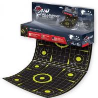 Allen Company EZ Aim Pull-N-Shoot Splash Sight in Grid Target Dispenser 12"x12" Yellow and Black 4 Pack - 15257 Allen Company EZ Aim Pull-N-Shoot Splash Sight in Grid Target Dispenser 12"x12" Yellow and Black 4 Pack - 15257
