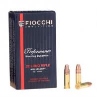 Fiocchi Shooting Dynamics .22 LR 38gr CPHP 50/bx (50 rounds per box) - FI22FHVCHP Fiocchi Shooting Dynamics .22 LR 38gr CPHP 50/bx (50 rounds per box) - FI22FHVCHP