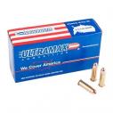 Ultramax Ammo 9mm 125 Gr FMJ 50/bx - 9R4 Ultramax Ammo 9mm 125 Gr FMJ 50/bx - 9R4