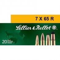 Sellier & Bellot 7x65R 173 Gr SPCE 20/bx - SB765RA Sellier & Bellot 7x65R 173 Gr SPCE 20/bx - SB765RA