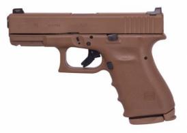 Glock 19 Vickers FDE RTF2 Frame 9mm 15+1 - PT1950004DE Glock 19 Vickers FDE RTF2 Frame 9mm 15+1 - PT1950004DE