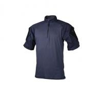 TruSpec - TRU Short Sleeve 1/4 Zip Combat Shi | Navy | Large - 2510005 TruSpec - TRU Short Sleeve 1/4 Zip Combat Shi | Navy | Large - 2510005