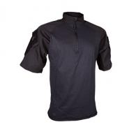 TruSpec - TRU Short Sleeve 1/4 Zip Combat Shi | Black | Large - 2511005 TruSpec - TRU Short Sleeve 1/4 Zip Combat Shi | Black | Large - 2511005
