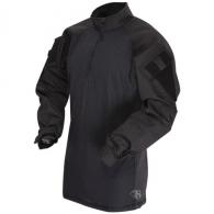 TruSpec - TRU Long Sleeve 1/4 Zip Combat Shir | Black | Large - 2566005 TruSpec - TRU Long Sleeve 1/4 Zip Combat Shir | Black | Large - 2566005