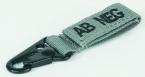 Embroidered Blood Type Tags with Velcro and M | Foliage - 20-9729076000 Embroidered Blood Type Tags with Velcro and M | Foliage - 20-9729076000