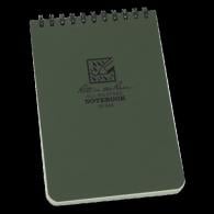 RiteRain 4x6 Green Notebook | Green | 4"" x 6"" - 946 RiteRain 4x6 Green Notebook | Green | 4"" x 6"" - 946