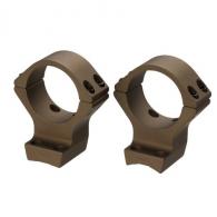 Browning X-Bolt Integrated Scope Mounts 34mm, High, Bronze Cerakote - 12542 Browning X-Bolt Integrated Scope Mounts 34mm, High, Bronze Cerakote - 12542