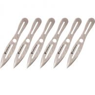 S and W Bullseye Throwers 8.00 in Overall Length Set of 6 - SWTK8CP S and W Bullseye Throwers 8.00 in Overall Length Set of 6 - SWTK8CP