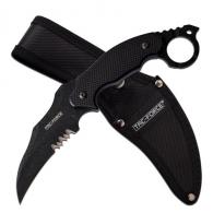 Tac-Force Fixed 4in Blade Karambit - Black - TF-FIX002BK Tac-Force Fixed 4in Blade Karambit - Black - TF-FIX002BK