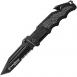 SW Border Guard Folder 4.5 in Black Combo Blade Aluminum - SWBG2TS SW Border Guard Folder 4.5 in Black Combo Blade Aluminum - SWBG2TS