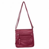 Small Messenger Crossbody- Red - BWV003 Small Messenger Crossbody- Red - BWV003