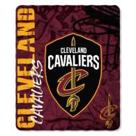 Cleveland Cavaliers Fade Away Fleece Throw - 1NBA031010005RE Cleveland Cavaliers Fade Away Fleece Throw - 1NBA031010005RE
