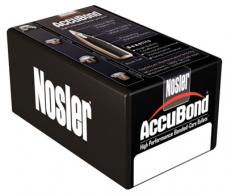 Nosler AccuBond 30 Cal 165 Grain Spitzer 50/Box - 55602 Nosler AccuBond 30 Cal 165 Grain Spitzer 50/Box - 55602