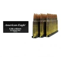 Federal XM193 5.56 Nato 55gr FMJ Boat-Tail 30 RDS on Stripper Clips - XM193J Federal XM193 5.56 Nato 55gr FMJ Boat-Tail 30 RDS on Stripper Clips - XM193J