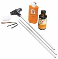 Hoppes U22 Rifle Cleaning Kit Aluminum Rods 22-257 Cal w/Pla - U22 Hoppes U22 Rifle Cleaning Kit Aluminum Rods 22-257 Cal w/Pla - U22