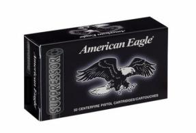 American Eagle AE9SUP1 Supressor FMJ 50RD 124gr 9mm Luger - AE9SUP1 American Eagle AE9SUP1 Supressor FMJ 50RD 124gr 9mm Luger - AE9SUP1