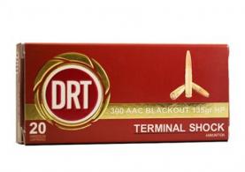 DRT 300AAC Blackout 135gr HP - 00125 DRT 300AAC Blackout 135gr HP - 00125