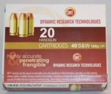 DRT Terminal Shock .40 S&W 105gr 20rds - 11974 DRT Terminal Shock .40 S&W 105gr 20rds - 11974